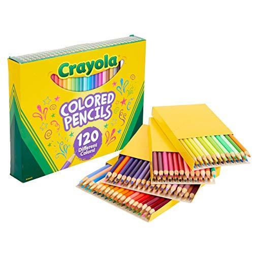 クレヨラ 亜米利加 外国でインポート 688020 Crayola Colored Pencils Set for Kids (120コンピュータ断層撮影法), Coloring Book Penc