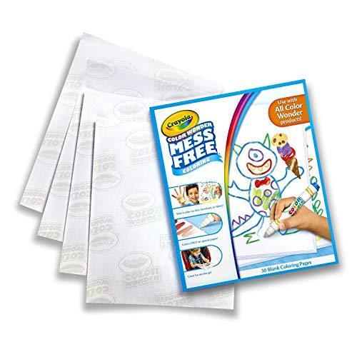 クレヨラ 亜米利加 外国でインポート 752479 Crayola Color Wonder Mess Free Coloring, Blank Coloring 30 Pages 知育玩具-ゲーム、おもちゃ-おもちゃ