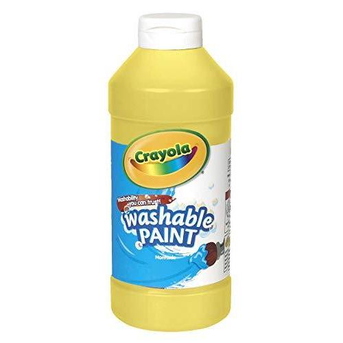 クレヨラ 亜米利加 外国でインポート 54-201634 Crayola Yellow Washable Paint, Kids Painting Supplies, Paint ゲーム、おもちゃ-おもちゃ-知育玩具