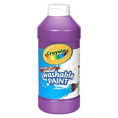 クレヨラ アメリカ 海外輸入 54-2016-040 Crayola Washable Paint 16oz Violet/Purple