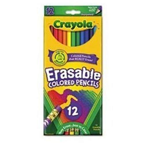 クレヨラ アメリカ 海外輸入 Bulk Buy: Crayola Erasable Colored Pencils 12/Pkg 68-4412 (3-Pack)