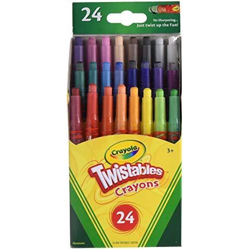 クレヨラ アメリカ 海外輸入 52-9724 Crayola Mini Twistable Crayons (52-9724)