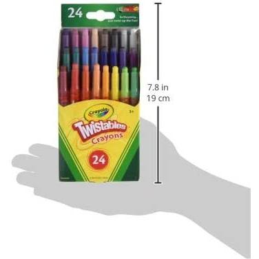 クレヨラ アメリカ 海外輸入 52-9724 Crayola Mini Twistable Crayons (52-9724)_3
