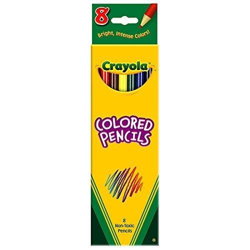 通販公式店 クレヨラ アメリカ 海外輸入 684008 Crayola Colored Pencils 8 Ct Asst Arts & Crafts Arts & Crafts Bi