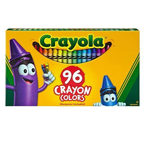 クレヨラ アメリカ 海外輸入 52-0096 Crayola Classic Color Crayons in Flip-Top Pack with Sharpener，