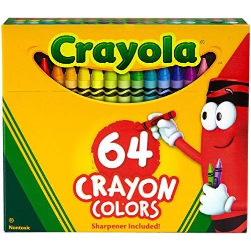 クレヨラ アメリカ 海外輸入 Crayola 52064D Crayola Classic Color Pack Crayons， Assorted 64/Box