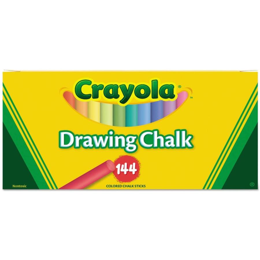 クレヨラ アメリカ 海外輸入 Chalk Crayola Colored Drawing Chalk， Six Each of 24 Assorted Colors， 14_2