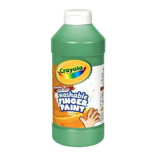 クレヨラ アメリカ 海外輸入 55-1332-044 Crayola Fingerpaint， Green， 32 Ounces， Washable Kids Paint，