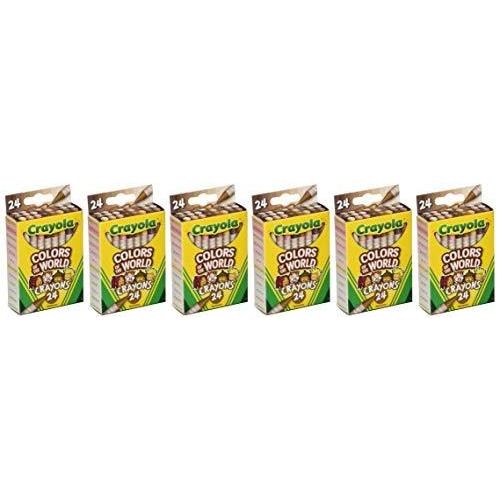 クレヨラ アメリカ 海外輸入 520115 Crayola Bulk Crayon Set， Colors of The World， Multicultural Cray