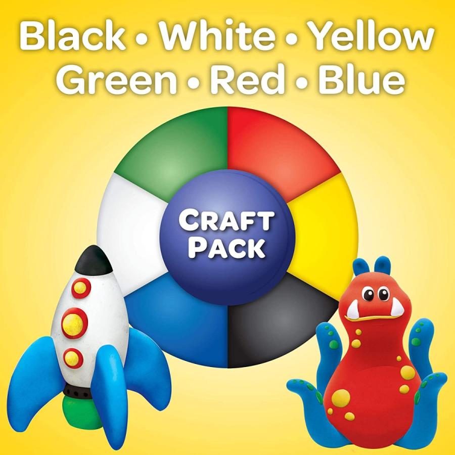 クレヨラ アメリカ 海外輸入 232407 Crayola Model Magic Craft Pack， Modeling Clay Alternative， 7oz (_2