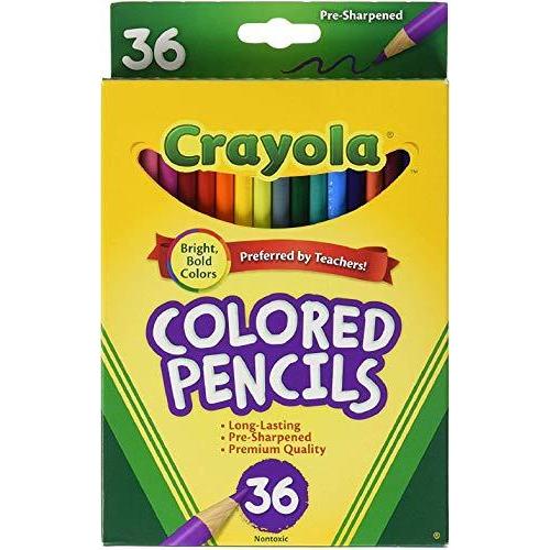 クレヨラ アメリカ 海外輸入 Crayola-ColoredPencils-36Premium-2pk Colored Pencils， 36 Premium Qualit