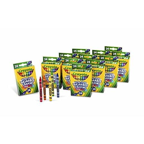 クレヨラ アメリカ 海外輸入 52-4603 Crayola Bulk Ultra Clean Washable Crayons, Back to School Suppl