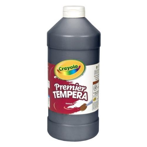 クレヨラ アメリカ 海外輸入 54-1232-051 Crayola Premier Tempera Paint - Black (32oz)， Paint for Kid