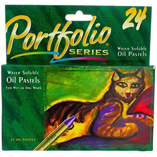 クレヨラ 亜米利加 外国でインポート 52 3624 Crayola Portfolio Series Oil Pastels, Water Soluble, 24 Count, 知育玩具-ゲーム、おもちゃ-おもちゃ