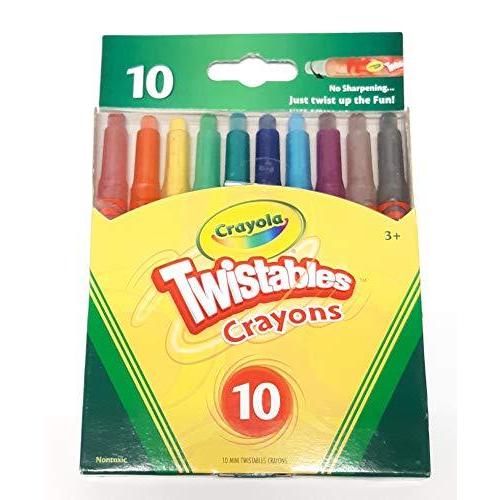 クレヨラ アメリカ 海外輸入 529715 Crayola Twistables Crayons， 10ct - 1 Pack