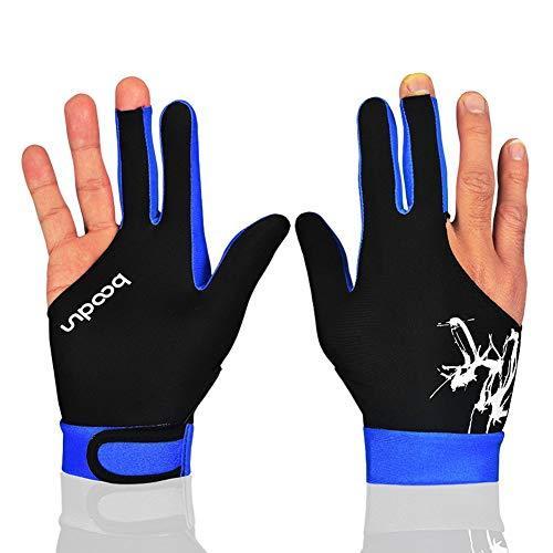 海外輸入品 ビリヤード M050912 Anser M050912 Man Woman Elastic 3 Fingers Show Gloves for Billiard Sho