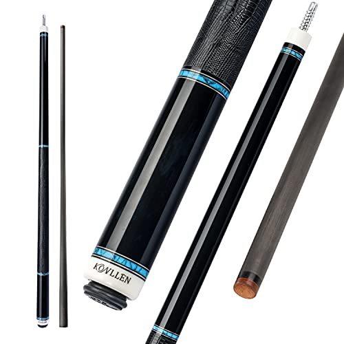 海外輸入品 ビリヤード KONLLEN Ebony Pro Series Carbon Fiber Pool Cue Stick Handmade Inlay Cue (Turqu｜maniacs-shop