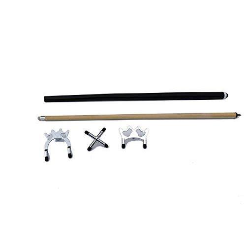 海外輸入品 ビリヤード TGA Sports Pool Billiard Bridge Stick Cue with Regular， Spider and Cross Bridg