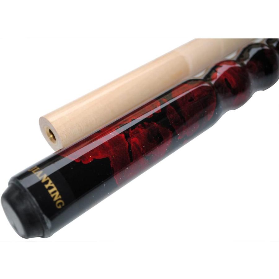 海外輸入品 ビリヤード PB11-Wine-20OZ-ZS Jian Ying 2-Piece Joint 9 Ball Pool Cue Stick Hardwood Women