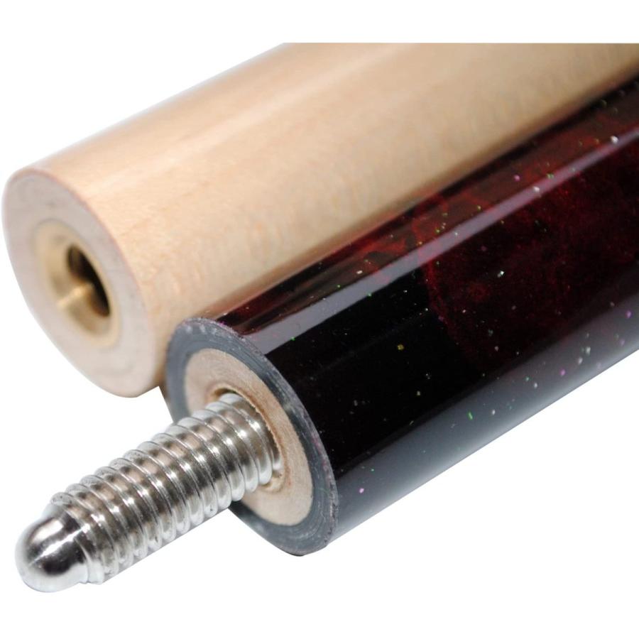 海外輸入品 ビリヤード PB11-Wine-20OZ-ZS Jian Ying 2-Piece Joint 9 Ball Pool Cue Stick Hardwood Women_2