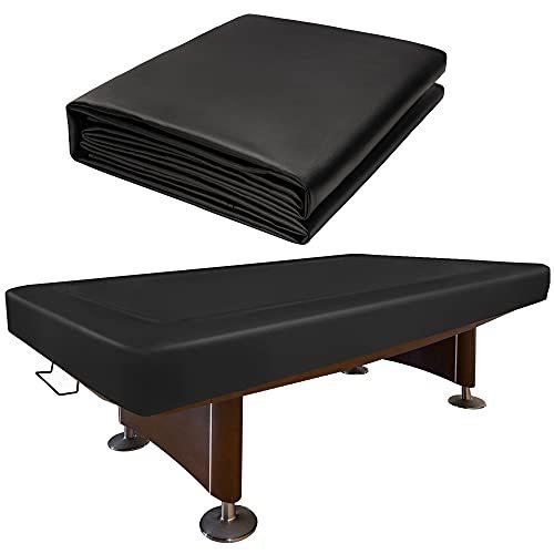 海外輸入品 ビリヤード NPTC9BL NEXCOVER Leatherette Billiard Pool Table Cover | 9 Foot Billiard Cover