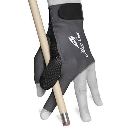 海外輸入品 ビリヤード MGR-H-SM MEZZ Premium Billiard Glove - Fits Either Hand (Small/Medium， Grey)