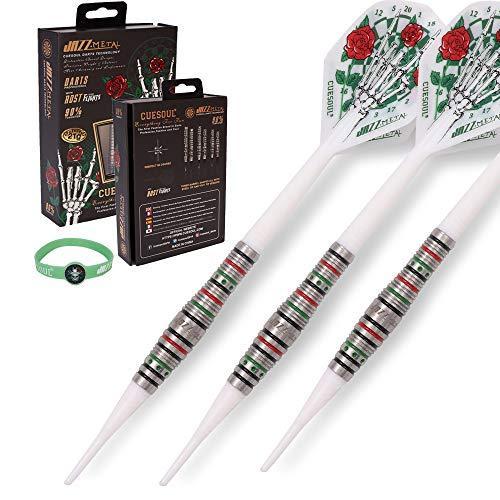 海外輸入品 ダーツ CUESOUL Jazz-Metal 19g Soft Tip Darts Torpedo