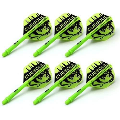海外輸入品 ダーツ フライト CUESOUL 2 Sets ROST Integrated Dart Shaft and Flights