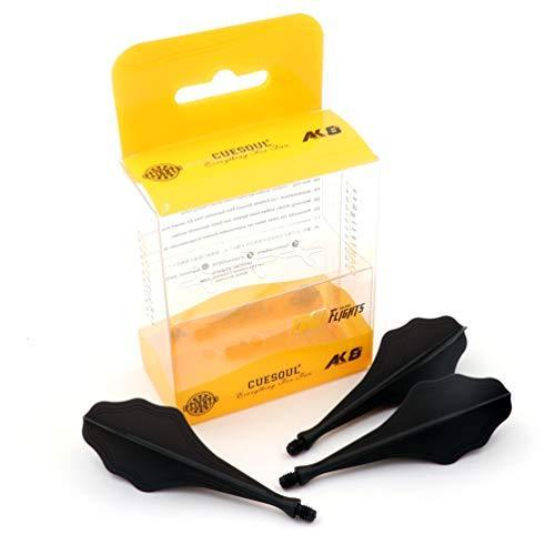 海外輸入品 ダーツ フライト CUESOUL TRAJ AK8 New Integrated Dart Flights and Shafts Wave Shape,Very