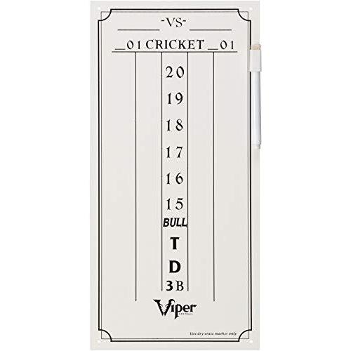 海外輸入品 ダーツ チップ 41-0310 Viper by GLD Products Dry Erase Scoreboard, Cricket and 01 Dart Ga