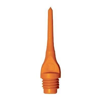 海外輸入品 ダーツ チップ Mueller 1/4\" Plastic Keypoint Dart Tip ? Bag/100 - American Made (Sevill