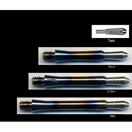 海外輸入品 ダーツ シャフト TARGET GEN 2 Phil Taylor Titanium PLAZMA Dart Stems SHAFTS (in Bet (MID