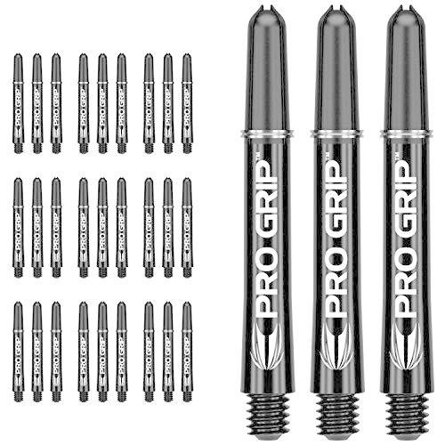 ダーツ シャフト 110894 Target Darts 10 x Sets of Black Pro Grip Shaft Medium - 30 in 【ニムロッド】 To