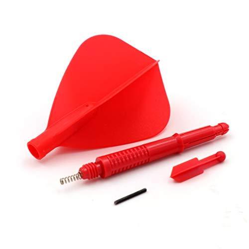 CUESOUL AK6 Slim Dart Stems With AK4 Molded Flights - 3 Piece Set For Better Game