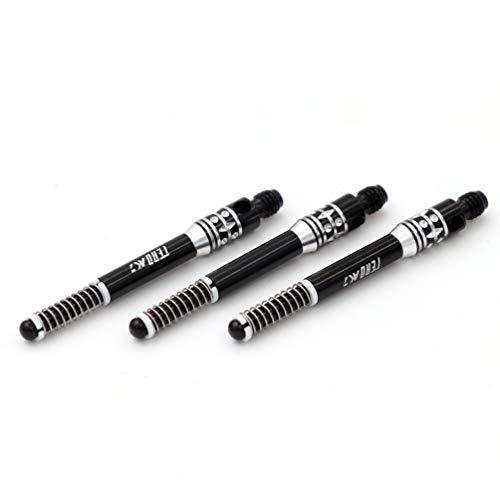 海外輸入品 ダーツ シャフト CUESOUL TERO AK7 Aluminum Dart Shafts Balck Built-in Spring Telescopic