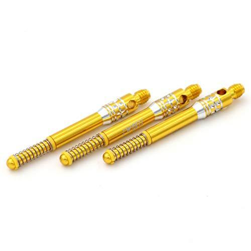 海外輸入品 ダーツ シャフト CUESOUL TERO AK7 Aluminum Dart Shafts Glod Built-in Spring Telescopic f