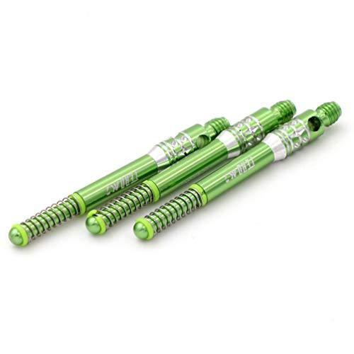 海外輸入品 ダーツ シャフト CUESOUL TERO AK7 Aluminum Dart Shafts Green Built-in Spring Telescopic