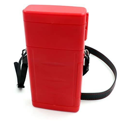 海外輸入品 ダーツ CUESOUL ANTIE Hard Dart Case Red,Holds 6 Steel Tip Darts/Soft Tip Darts \u0026 Extra Dart