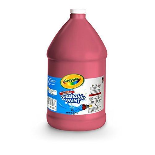 クレヨラ アメリカ 海外輸入 542128038 Crayola Washable Red Paint， 1 Gallon Size， Painting Supplies