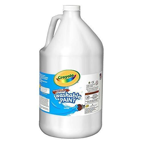 クレヨラ アメリカ 海外輸入 542128053 Crayola Washable Paint (1 Gallon)， White Paint， Bulk Classroo
