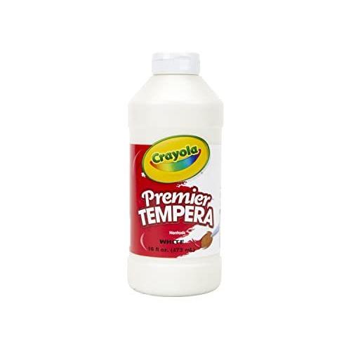 クレヨラ アメリカ 海外輸入 54-1216-053 Crayola Premier Tempera Paint For Kids - White (16oz)， Kids