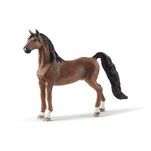 海外輸入 知育玩具 シュライヒホースクラブ AMERICAN SADDLEBRED GELDING_BROWN_13913 SCHLEICH A