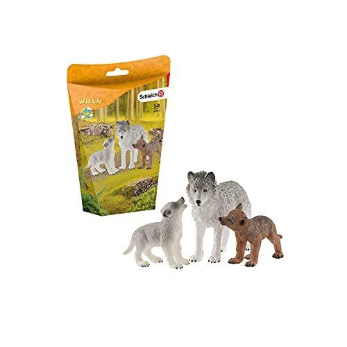 海外輸入 知育玩具 シュライヒホースクラブ 42472 Schleich Wild Life， Realistic Woodland Anima