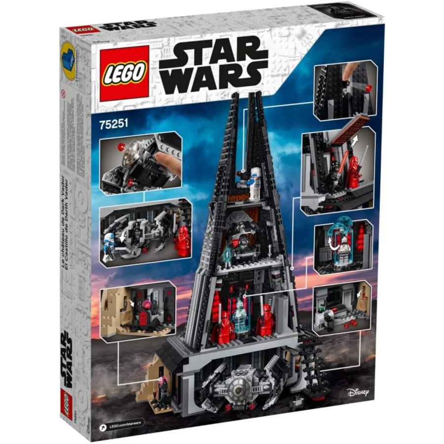レゴ スターウォーズ 75251 LEGO 75251 Star Wars Darth Vader's Castle，Limited Edition Building Set (1｜maniacs-shop｜04