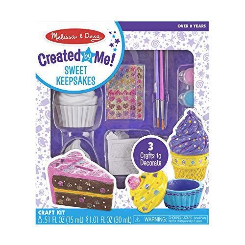 メリッサ&ダグ おもちゃ 知育玩具 9535 Melissa & Doug Sweet Keepsakes Craft Kit: 2 Decorate-Your-O