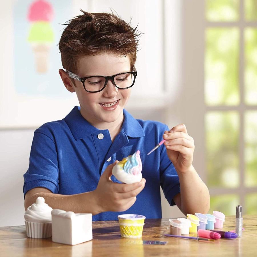 メリッサ&ダグ おもちゃ 知育玩具 9535 Melissa & Doug Sweet Keepsakes Craft Kit: 2 Decorate-Your-O