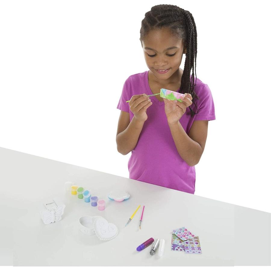メリッサ&ダグ おもちゃ 知育玩具 9535 Melissa & Doug Sweet Keepsakes Craft Kit: 2 Decorate-Your-O