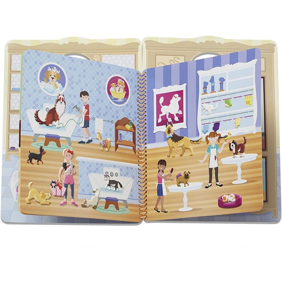 メリッサ\u0026ダグ おもちゃ 知育玩具 9429 Melissa \u0026 Doug Pet Shop Puffy Sticker Set with 115 Reusable_3