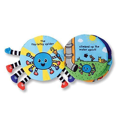 メリッサ&ダグ おもちゃ 知育玩具 9193 Melissa & Doug K's Kids Itsy-Bitsy Spider 8-Page Soft Activ