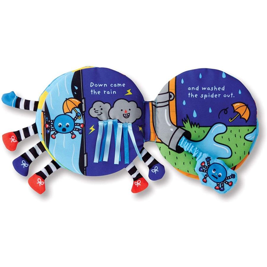 メリッサ&ダグ おもちゃ 知育玩具 9193 Melissa & Doug K's Kids Itsy-Bitsy Spider 8-Page Soft Activ